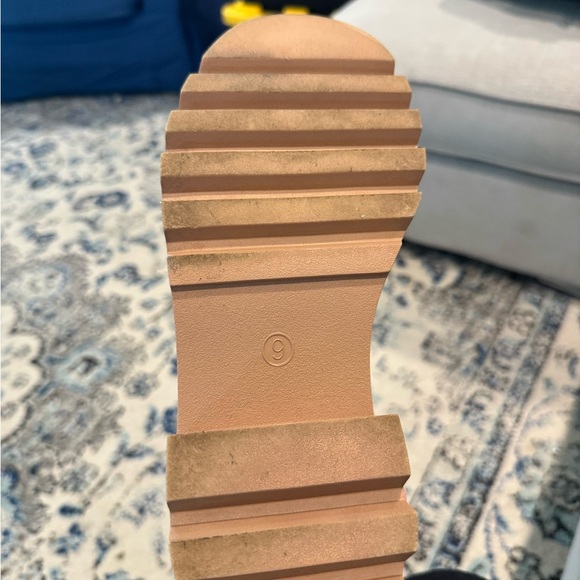 Women’s Chunky Chelsea Ankle Boots in Brown - Picture 6 of 6